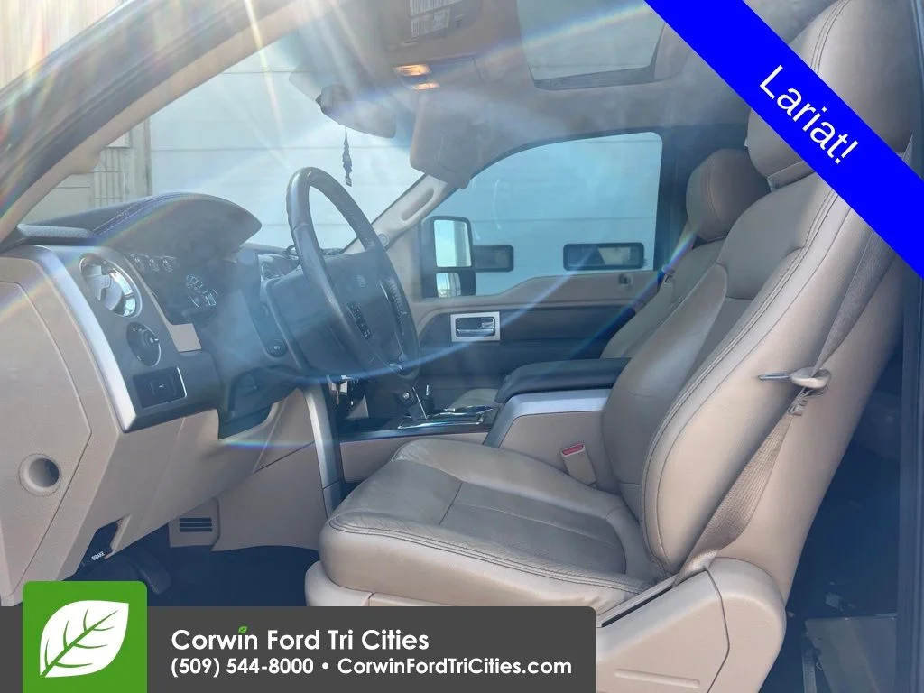 Used 2013 Pale Adobe Metallic Ford Lariat image 8