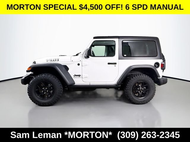 New 2026 Bright White Clearcoat Jeep Willys image 4