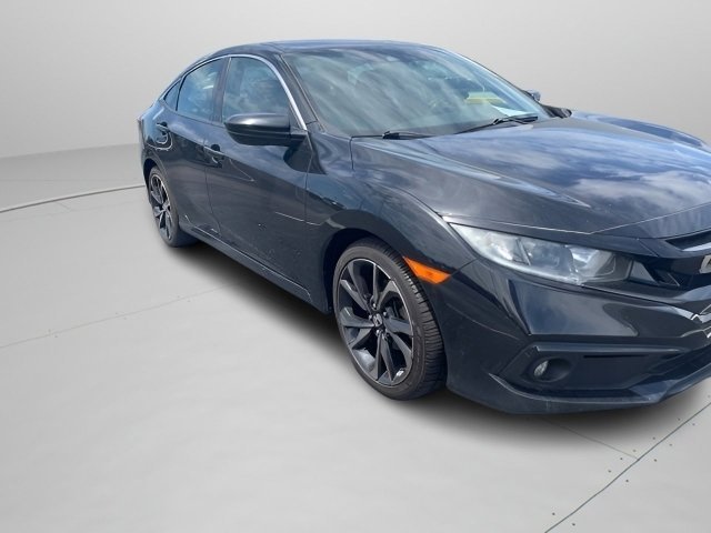Certified Used 2020 Crystal Black Pearl Honda Sport image 3