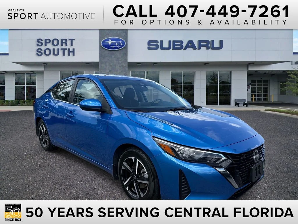Used 2024 Blue Nissan SV image 1