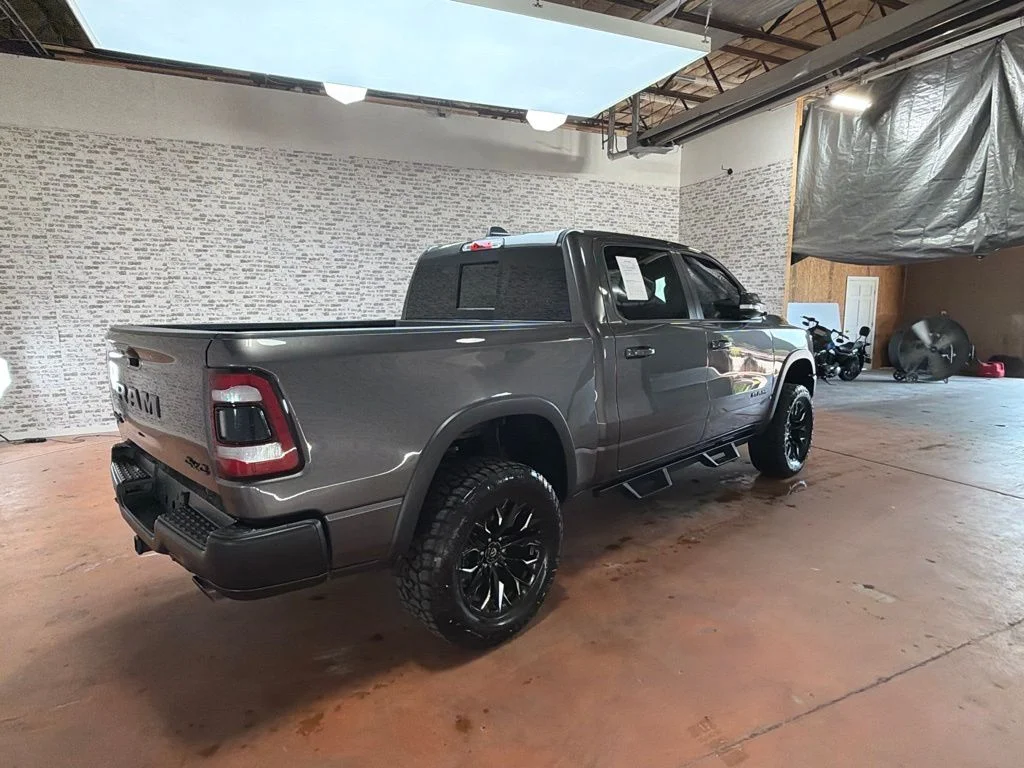 Used 2022 Granite Crystal Metallic Clearcoat Ram Rebel image 7