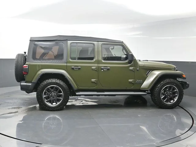 Used 2021 Green Jeep Unlimited Sport image 8
