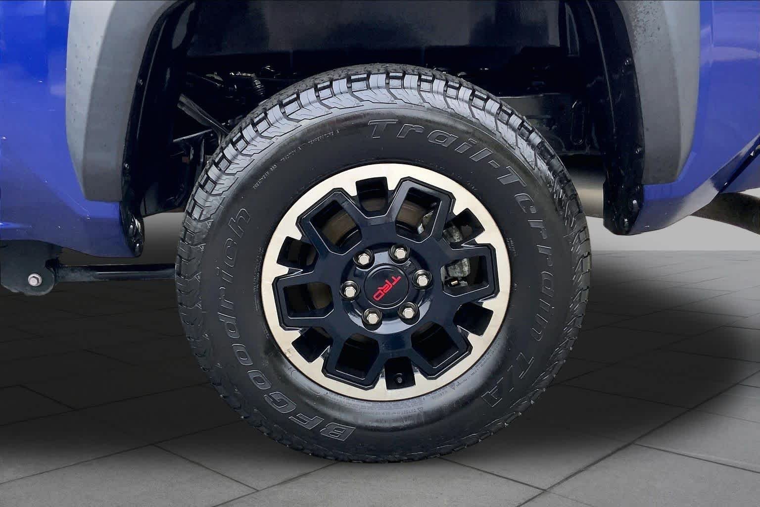Used 2024 Blue Crush Metallic Toyota TRD Off Road image 9