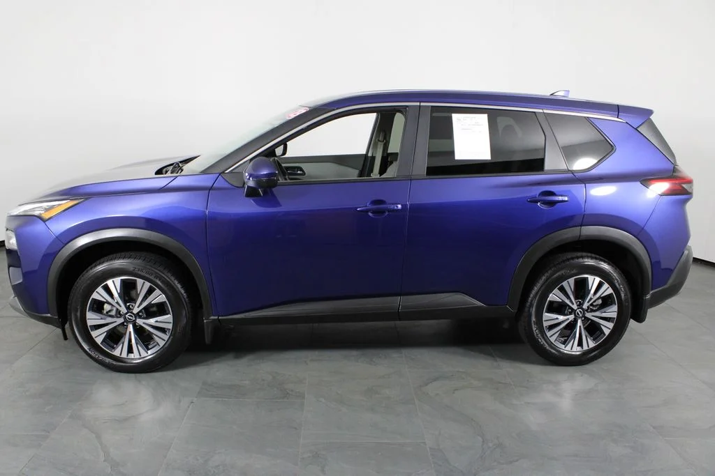 Certified Used 2023 Blue Nissan SV image 12