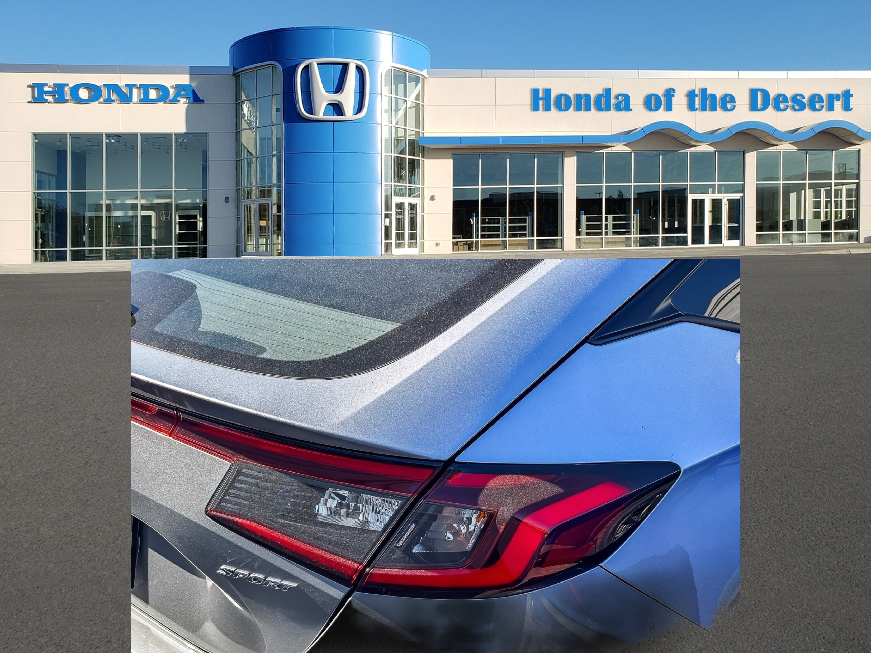 Used 2024 Lunar Silver Metallic Honda Sport image 6