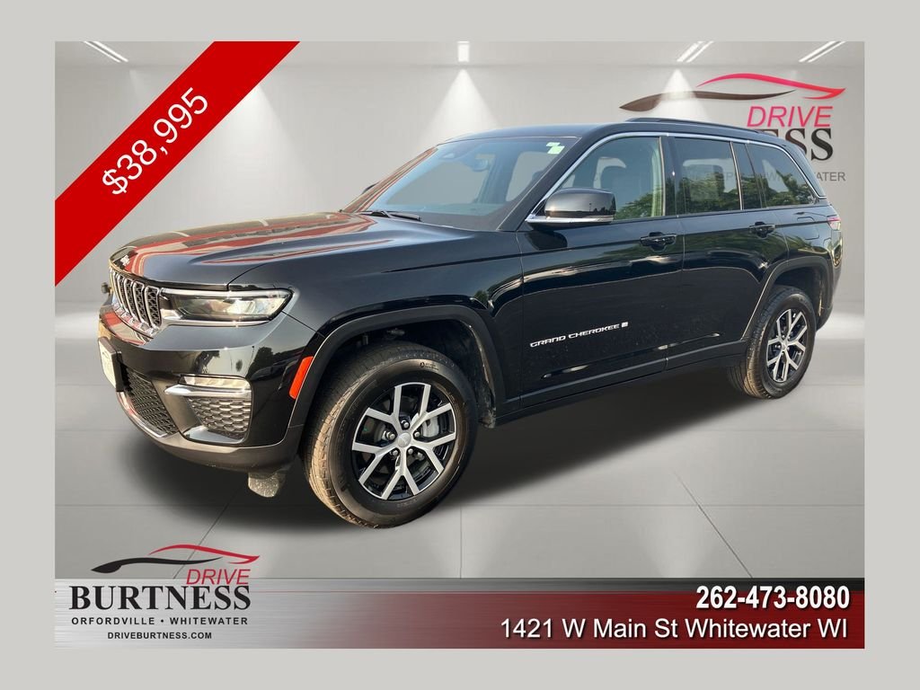 Used 2024 Black Jeep Limited image 1