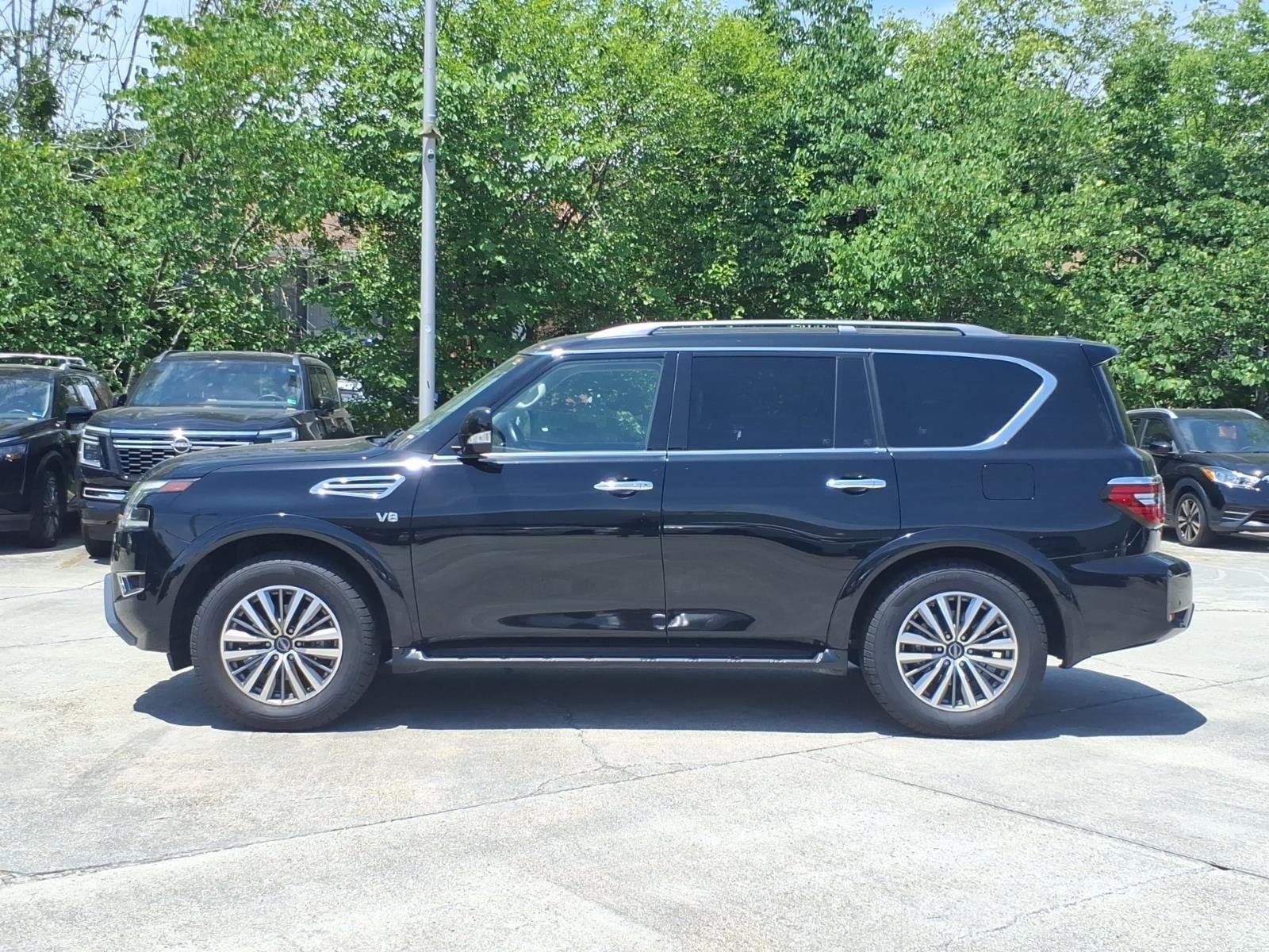 Used 2021 Super Black Nissan SV image 3