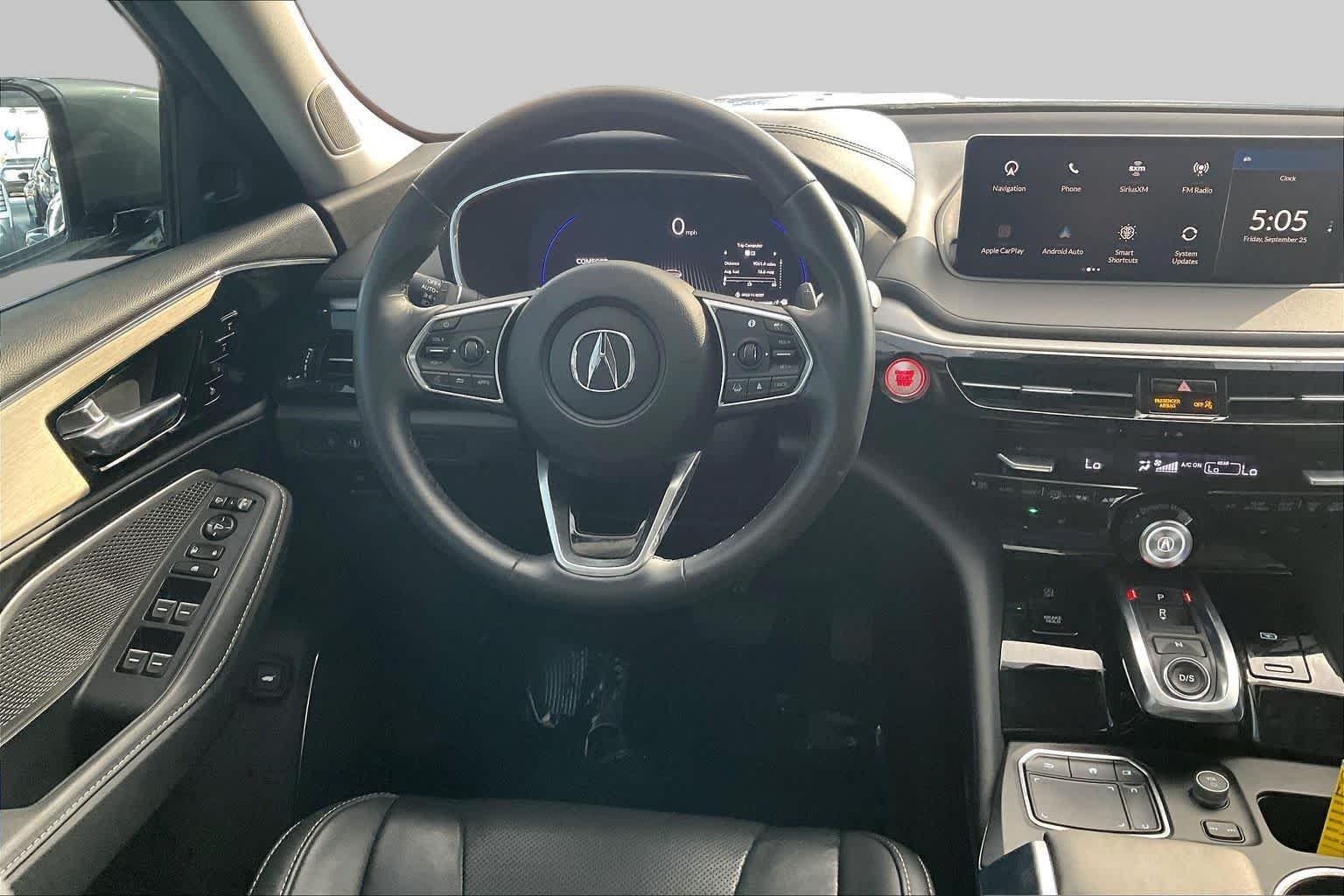 Used 2024 Liquid Carbon Metallic Acura w/Technology Package image 6