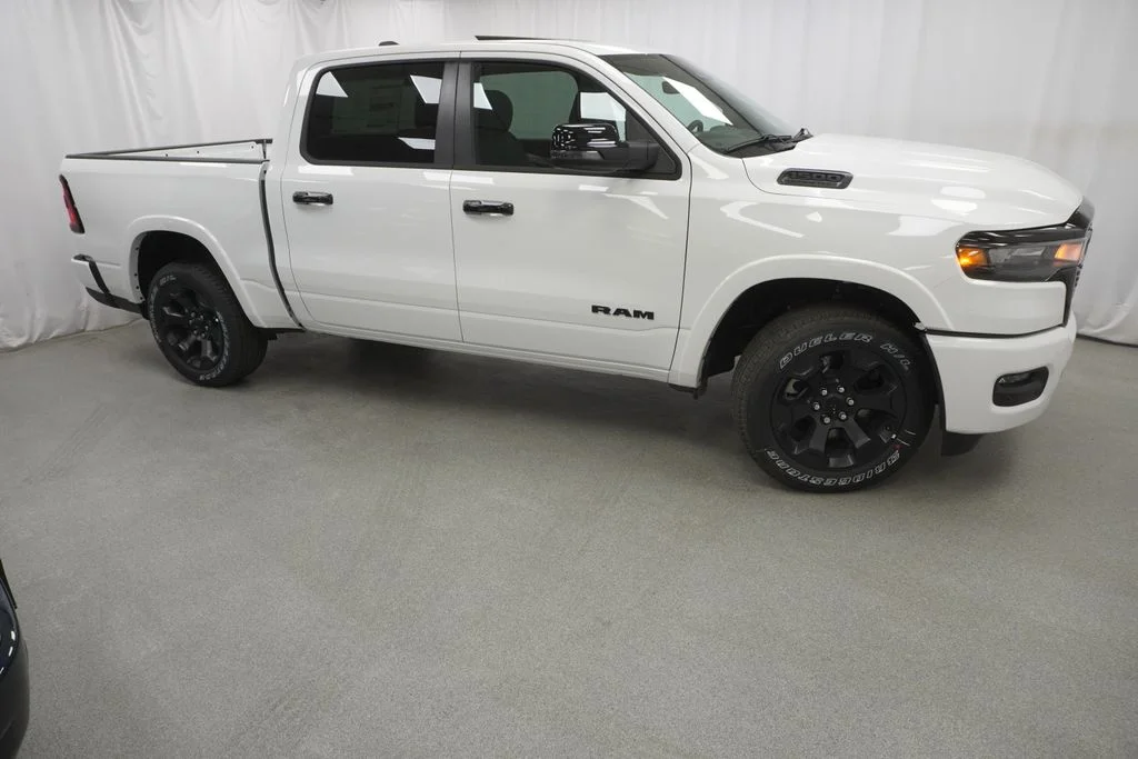 New 2026 Bright White Clear-Coat Exterior Paint RAM Big Horn/Lone Star image 9