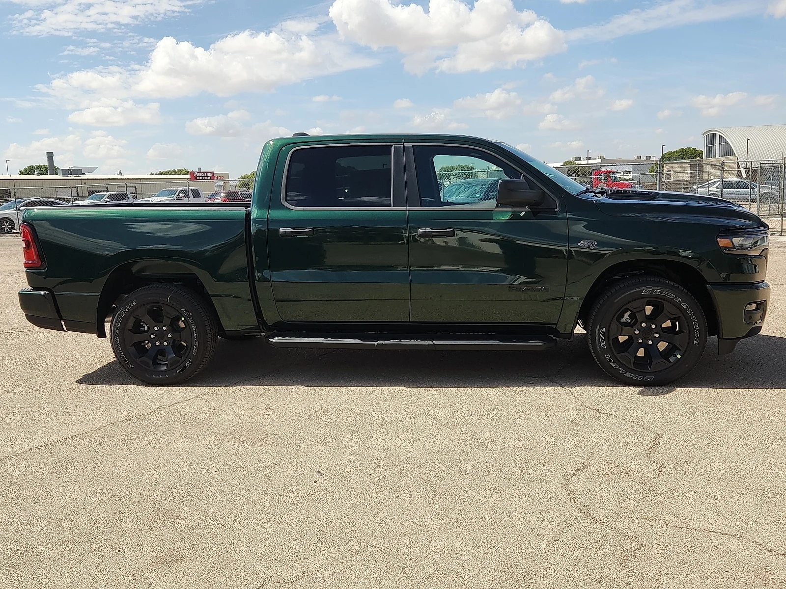 New 2026 Serrano-Green Metallic  Paint Ram EXPRESS CREW CAB 4X4 5