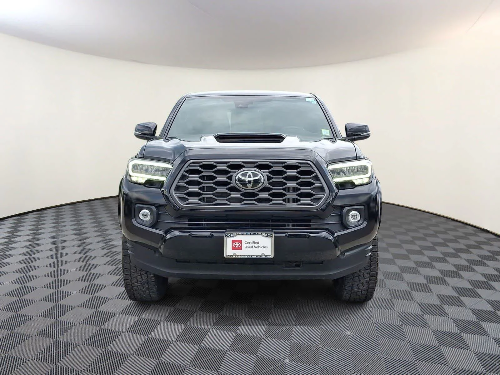 Certified Used 2022 Midnight Black Metallic Toyota TRD Sport image 3