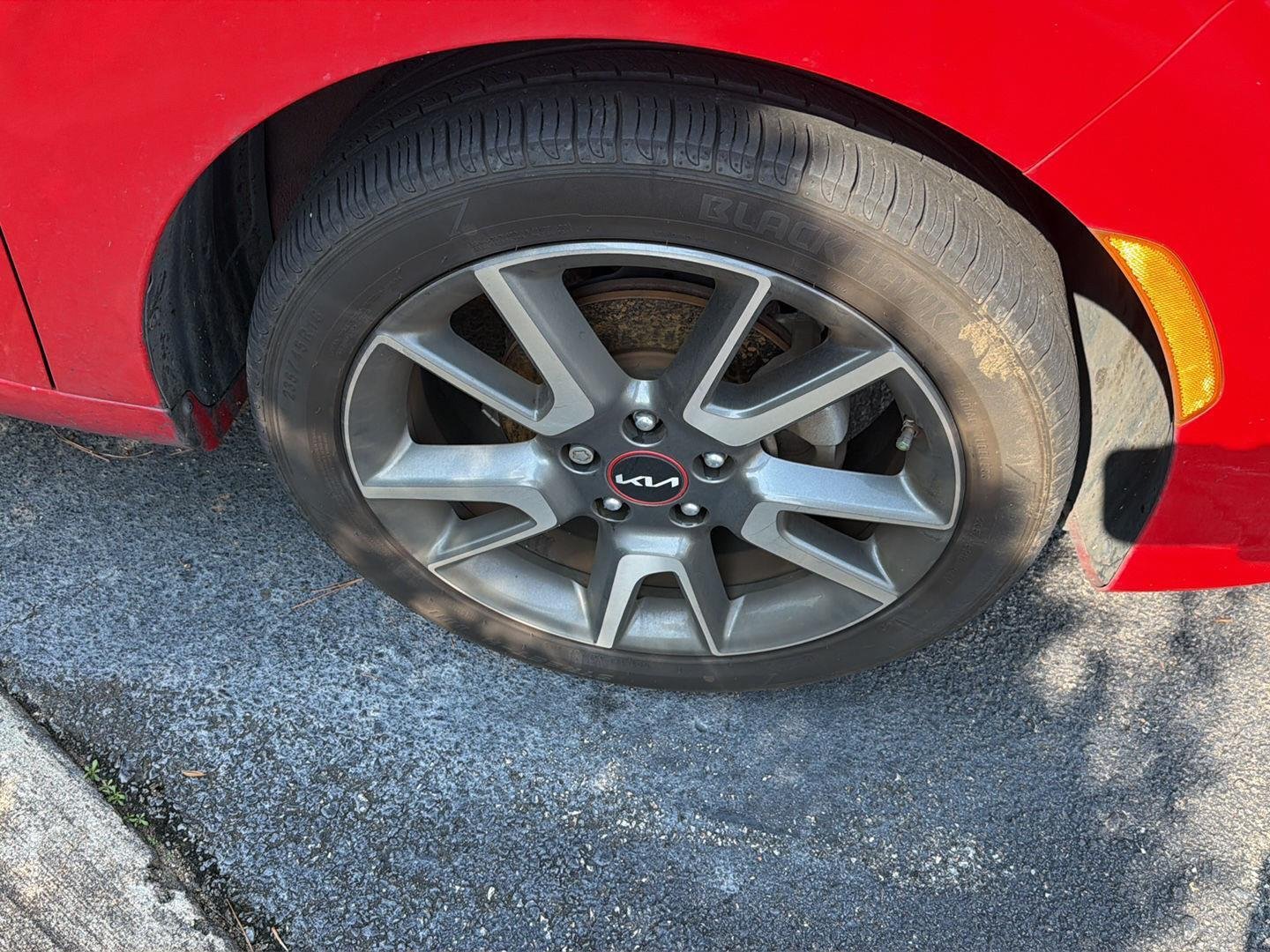 Used 2022 Inferno Red Kia GT-Line image 7