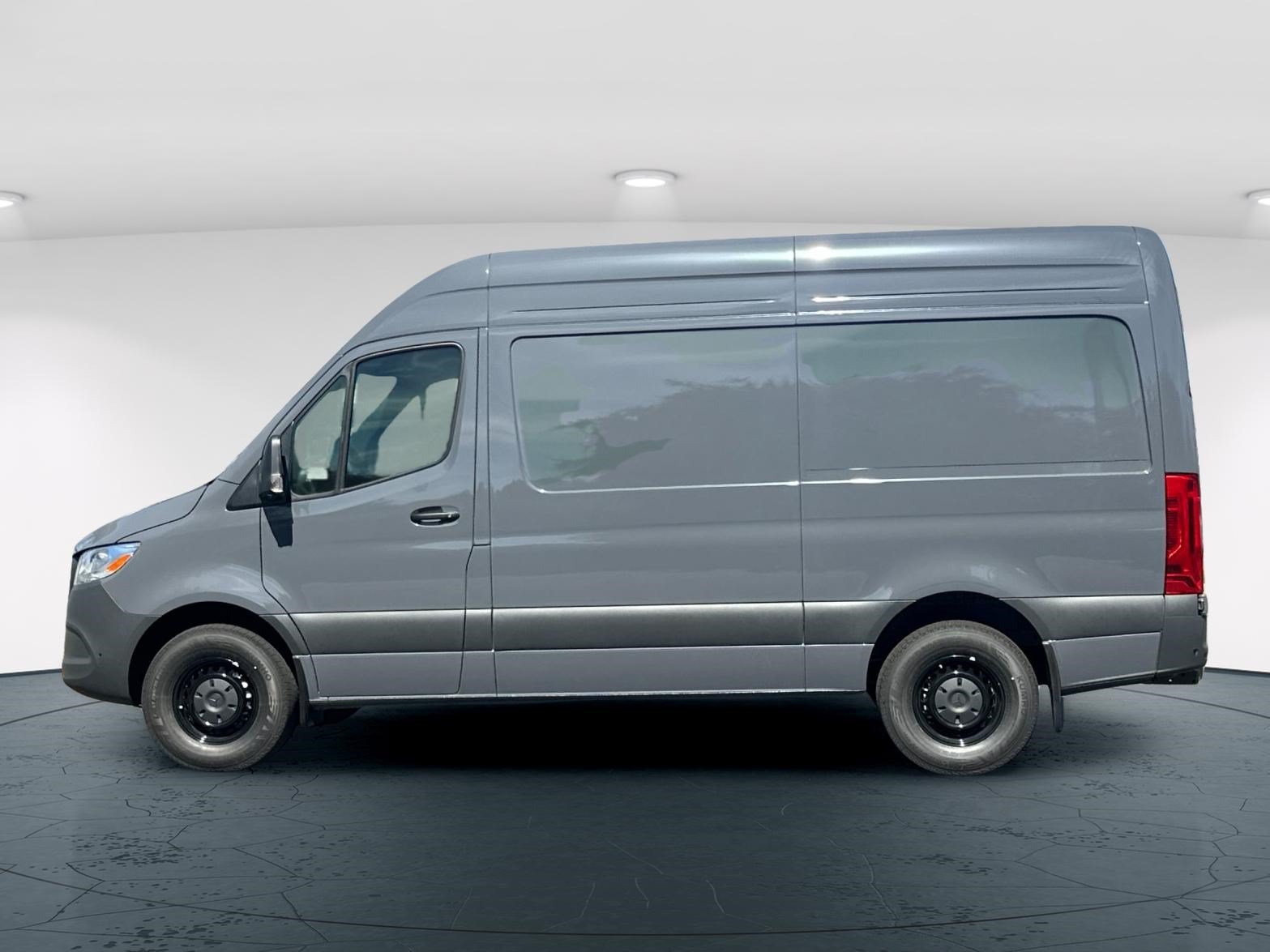 New 2026 Graphite Gray Mercedes-Benz 2500 High Roof SO Diesel 144 WB Ranger Shelving image 3