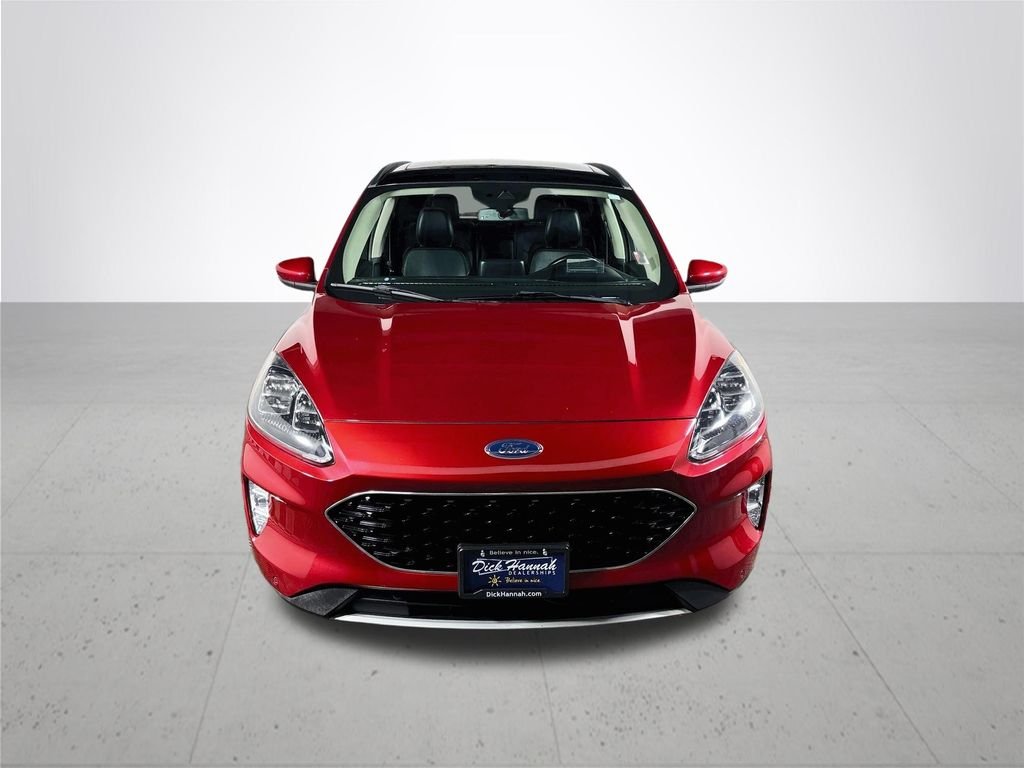 Used 2020 Red Ford Titanium image 3