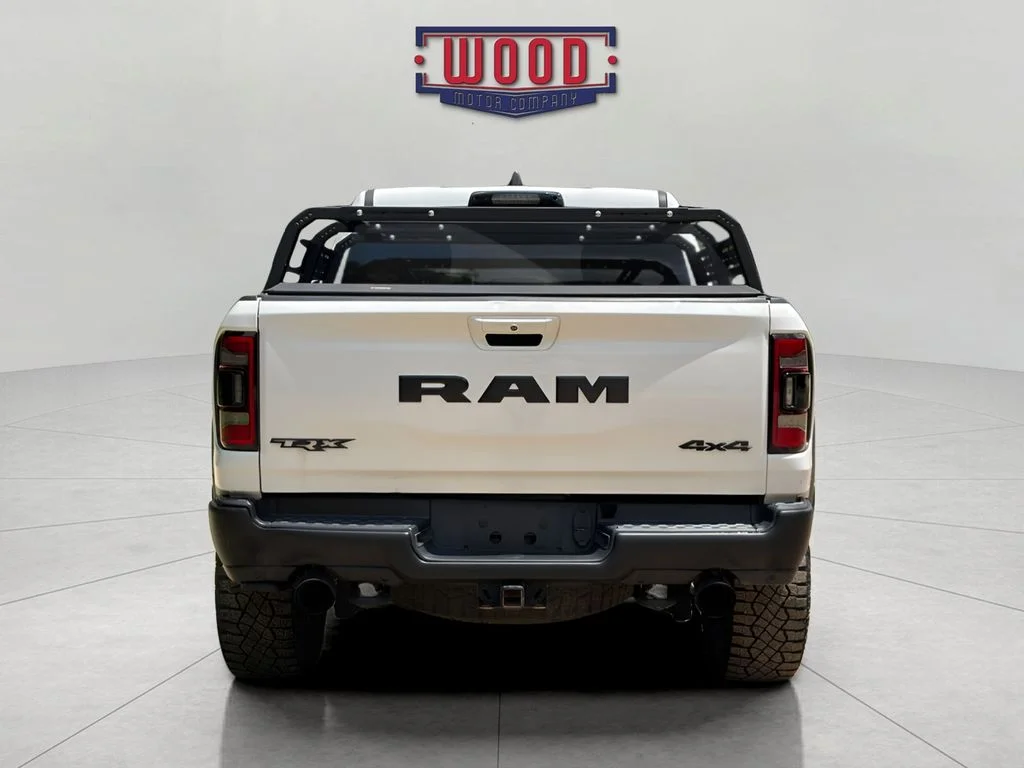 Used 2022 Bright White Clearcoat Ram TRX image 3