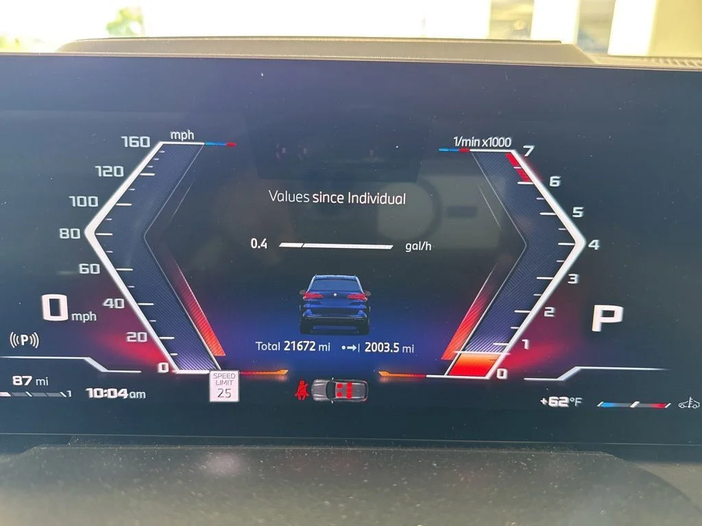 Used 2024 Tanzanite Blue II Metallic BMW M60i image 12