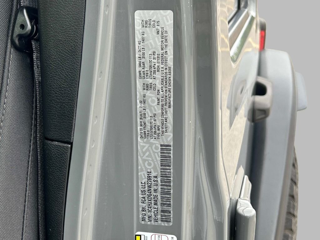 Used 2022 Gray Jeep Unlimited High Tide image 10