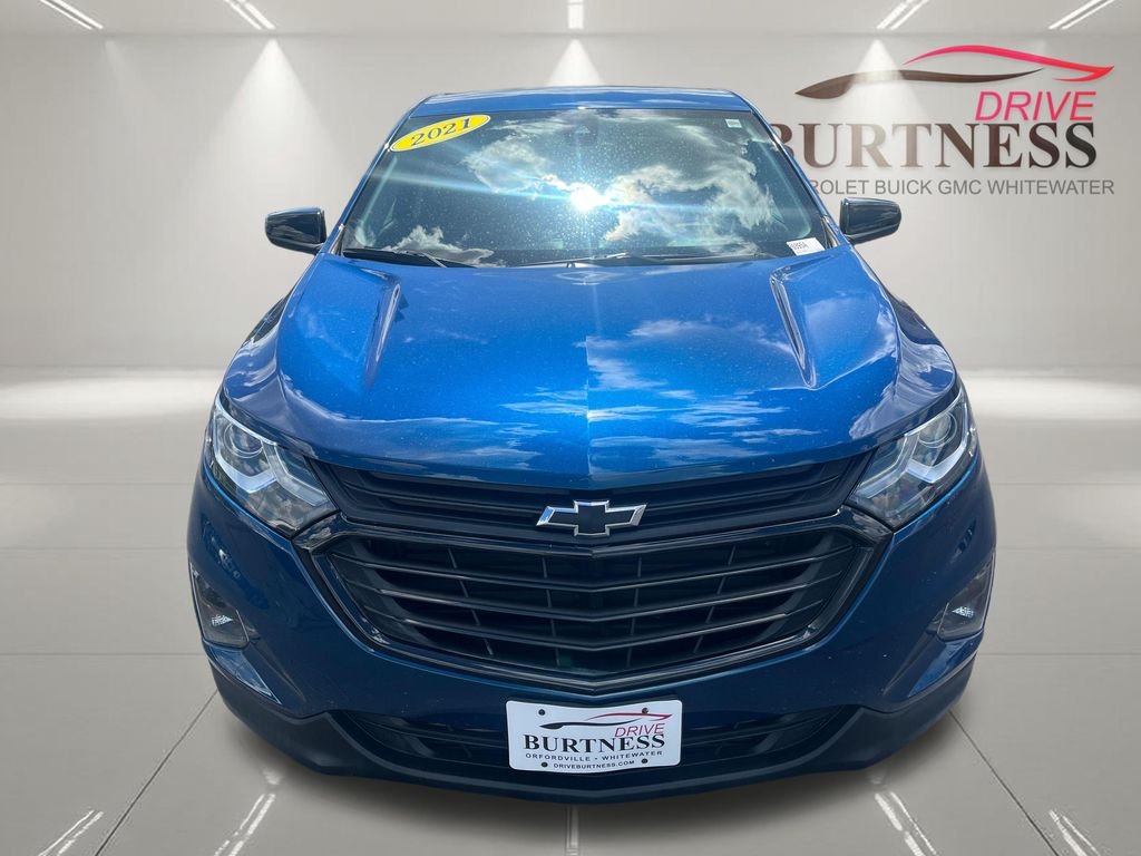 Used 2021 Blue Chevrolet LT image 3