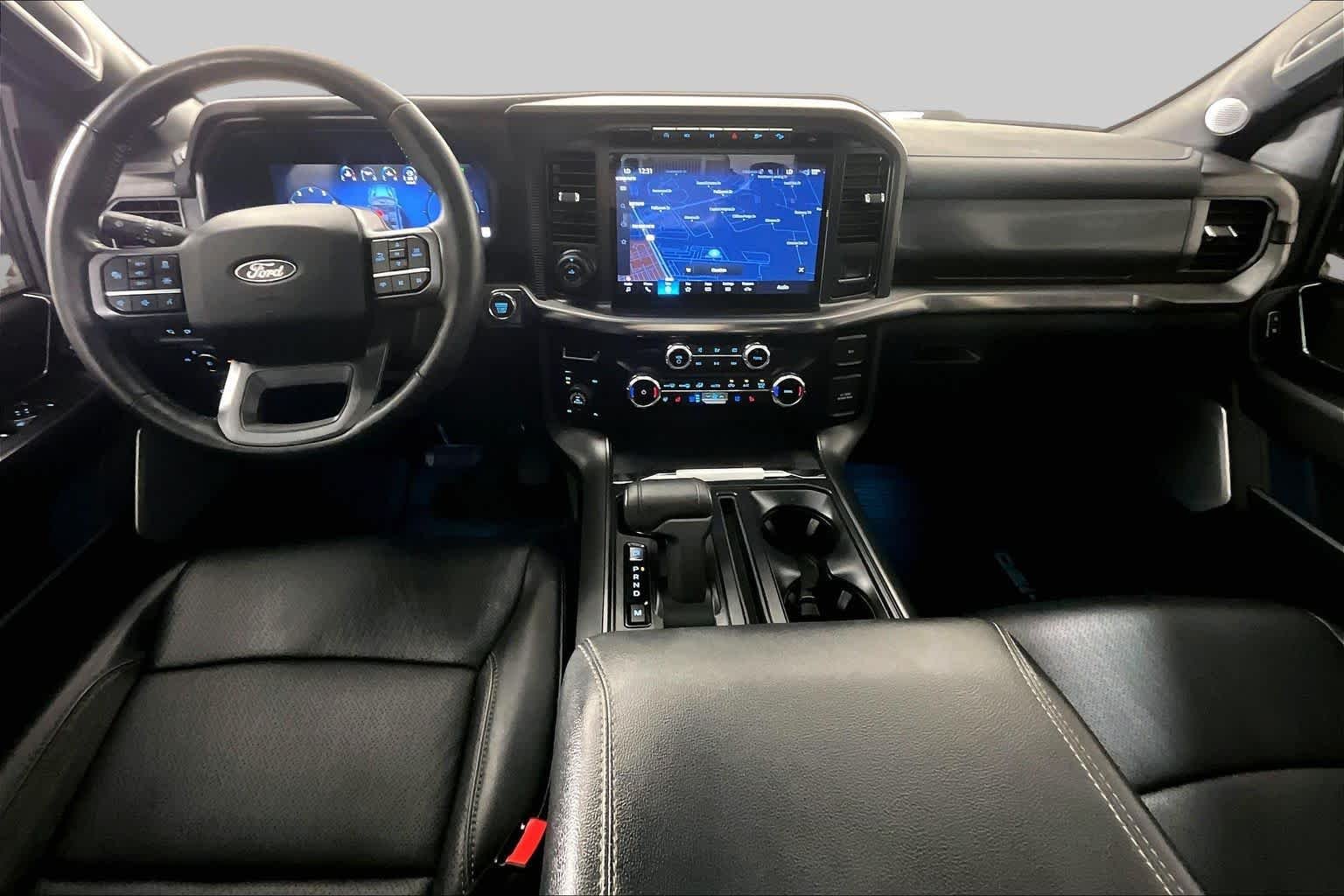 Used 2024 Carbonized Gray Metallic Ford LARIAT image 14