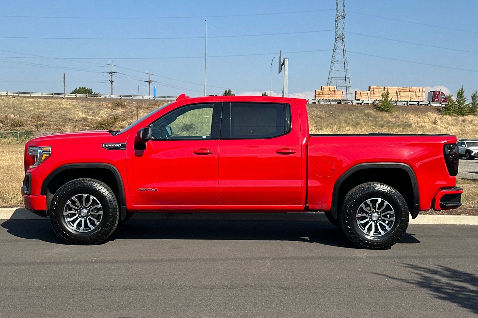 Used 2021 Red GMC AT4 image 6