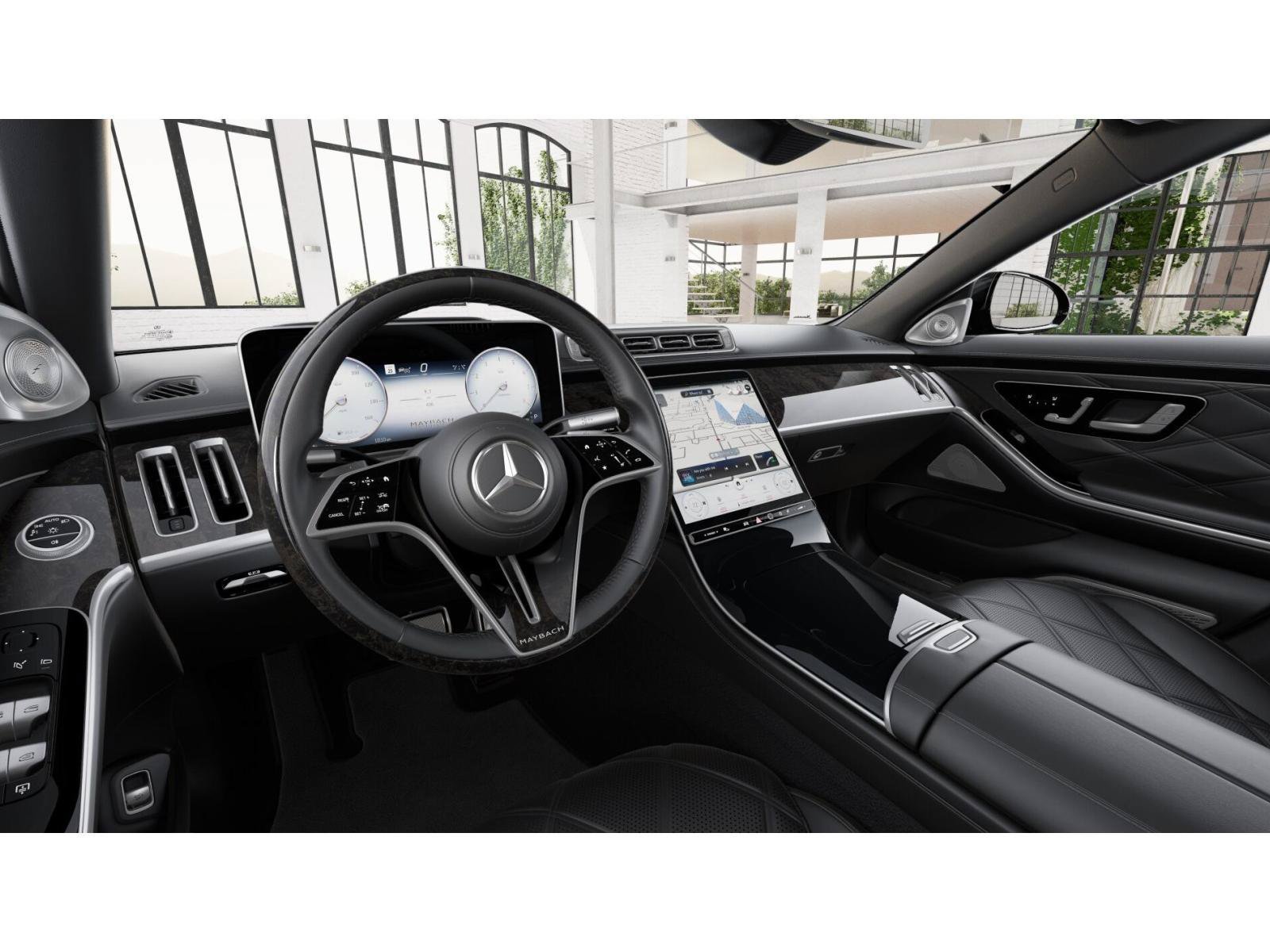 New 2026 Obsidian Black Metallic Mercedes-Benz Maybach S 580 image 3