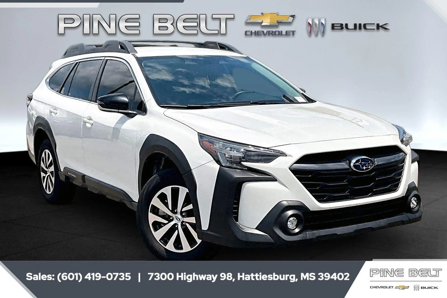 Used 2024 Crystal White Pearl Subaru Premium image 1