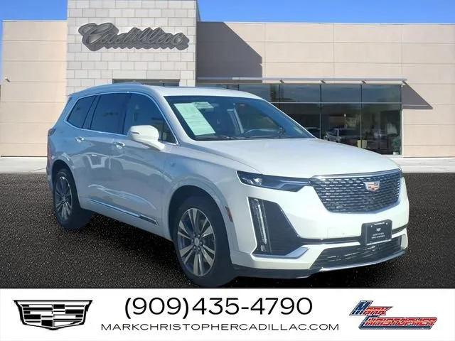 Used 2025 Crystal White Tricoat Cadillac Premium Luxury image 1