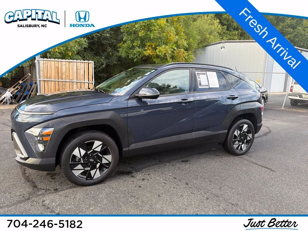 Blue 2024 Hyundai Kona SEL SUV Raleigh NC