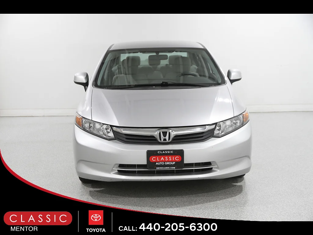 Used 2012 Honda Civic LX with VIN 19XFB2F56CE019585 for sale in Mentor, OH