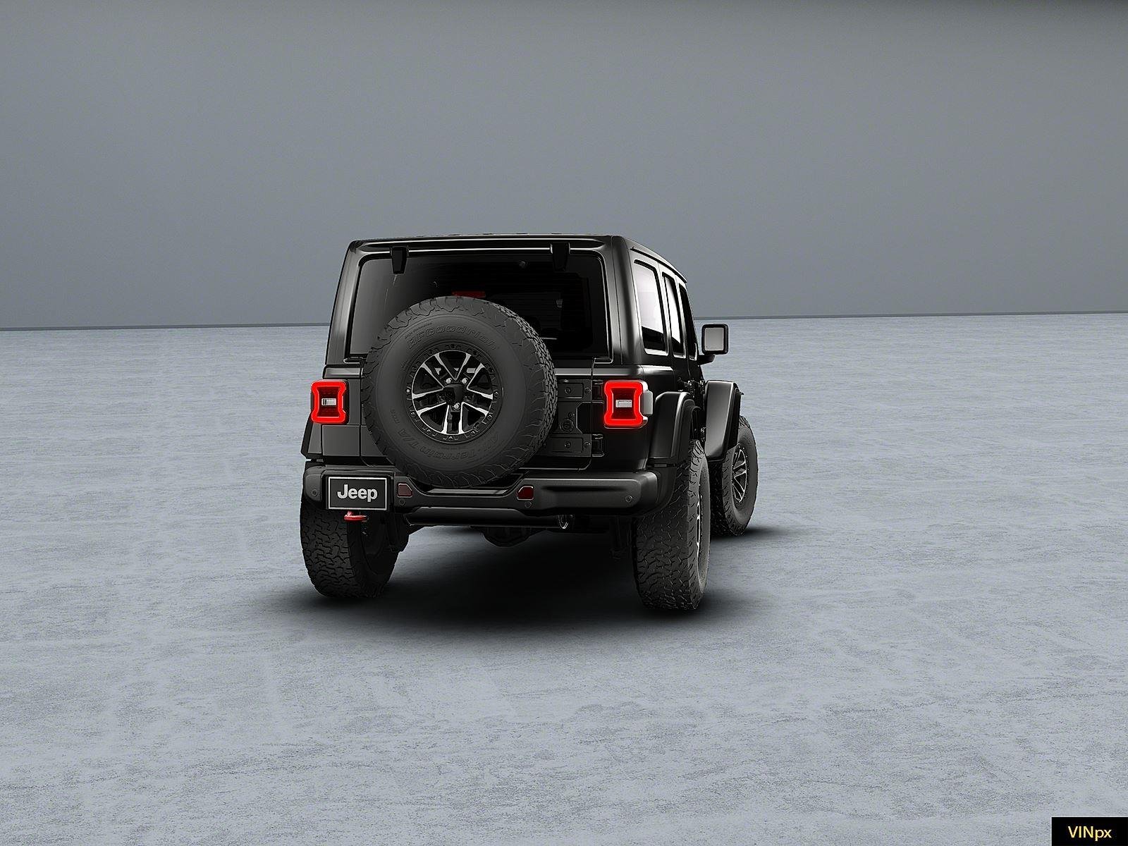 New 2026 Black Clear-Coat Exterior Paint Jeep Rubicon X image 14