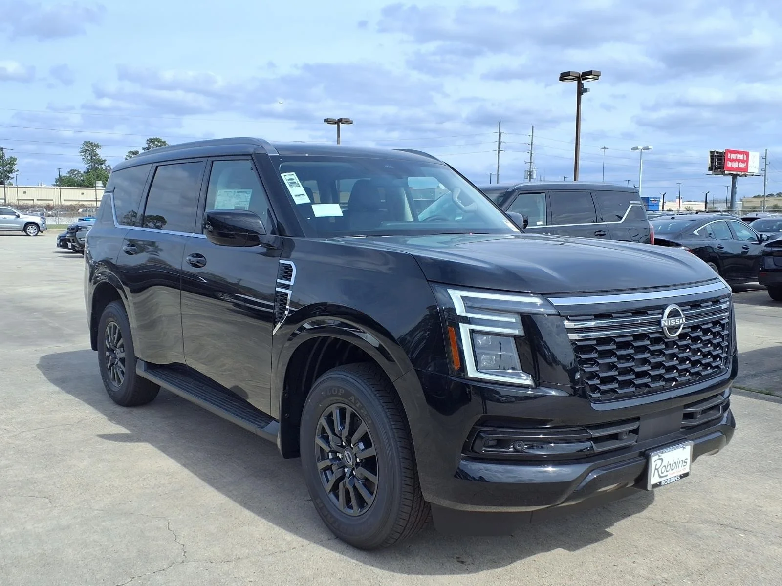 2026 Nissan Armada SV Black at Robbins Nissan