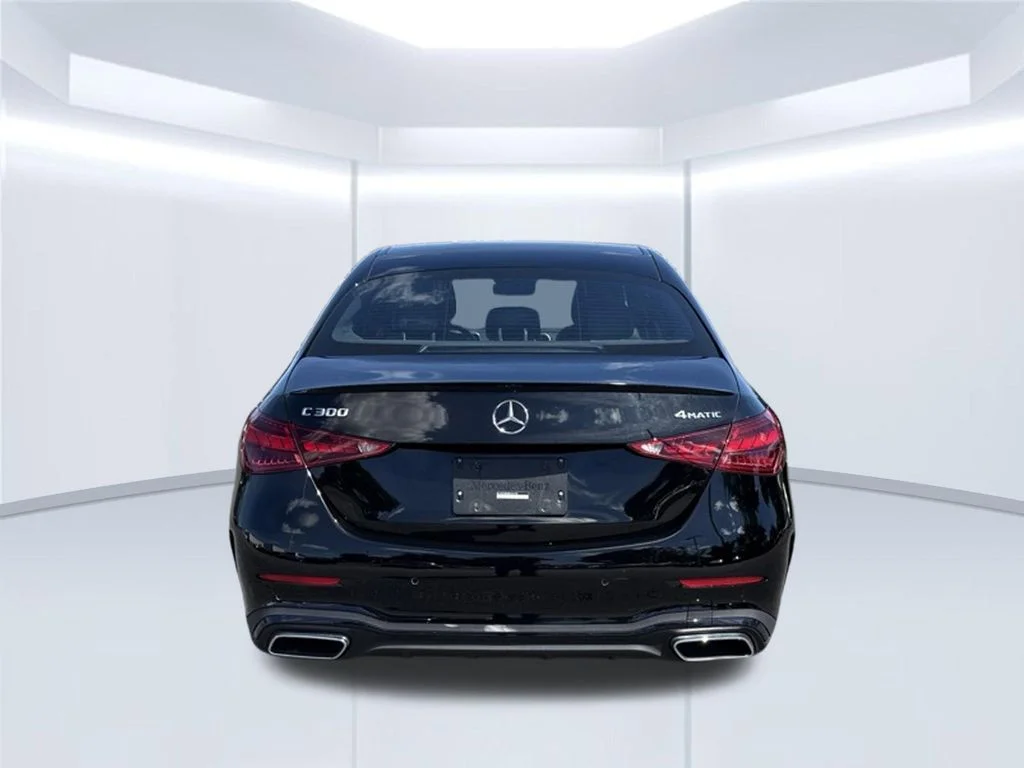 Certified Used 2024 Black Mercedes-Benz C 300 image 4