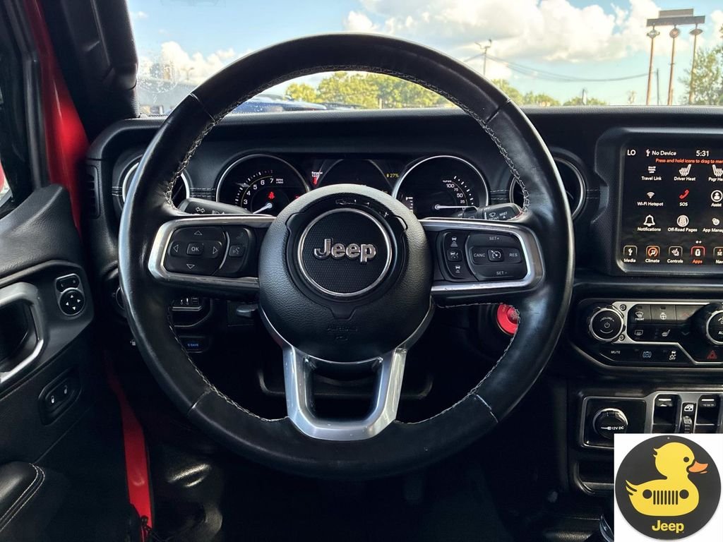 Used 2021 Red Jeep Unlimited Sahara 4xe image 21