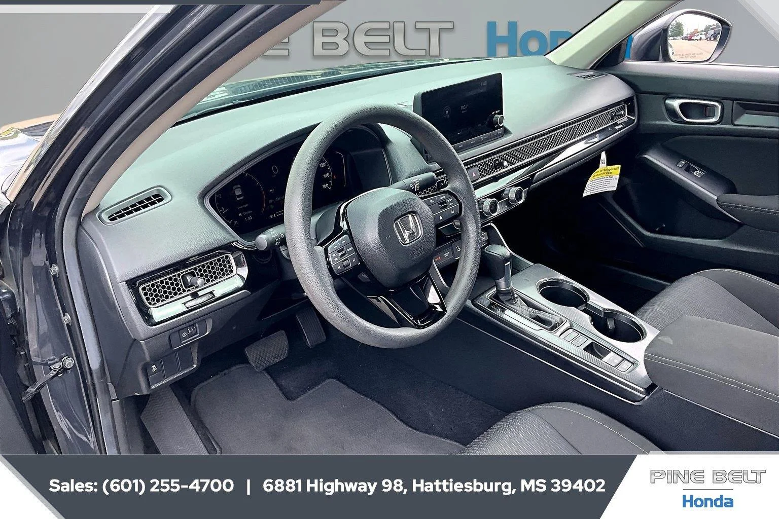 Used 2025 Meteorite Gray Metallic Honda LX image 12
