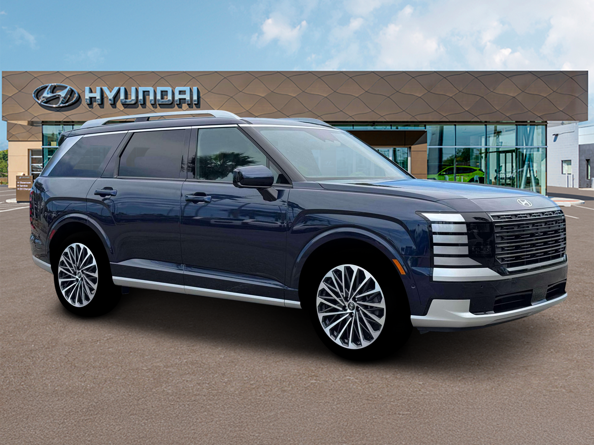 New 2026 Blue Hyundai Calligraphy AWD image 10