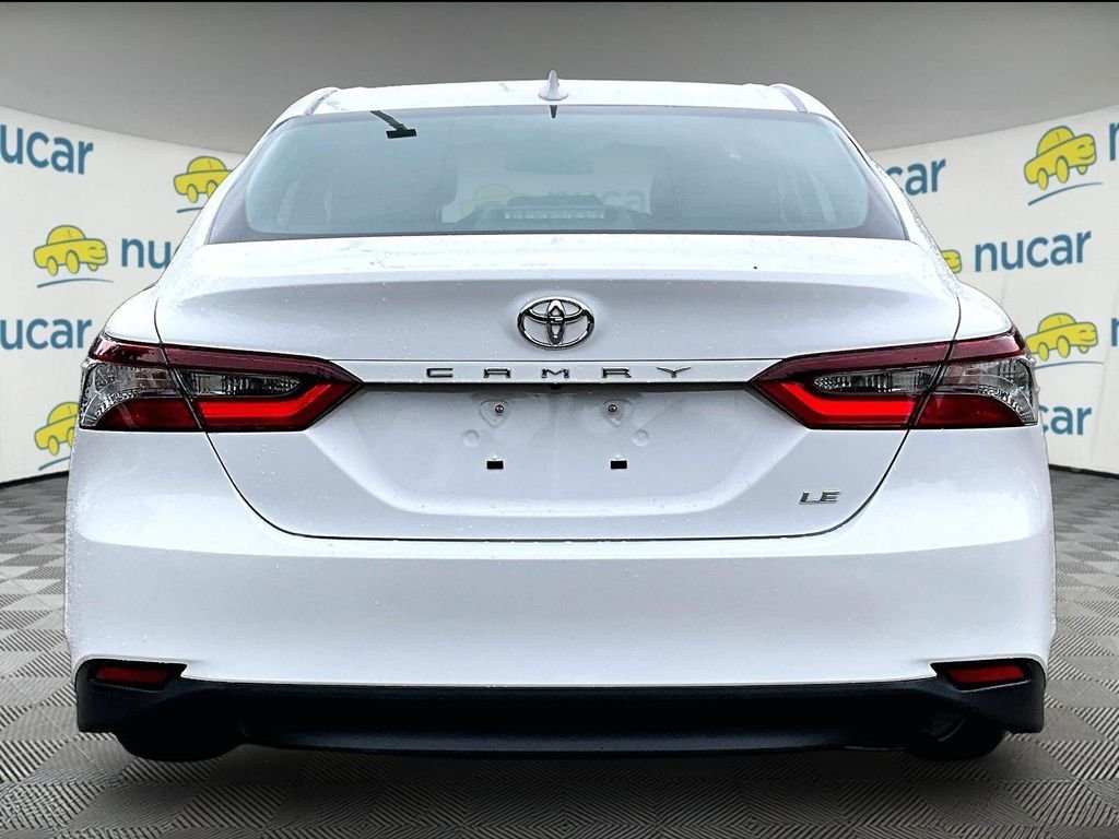 Used 2024 White Toyota LE image 5