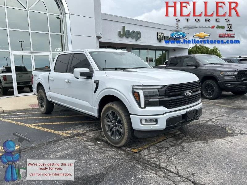 Used 2025 Space White Metallic Ford Platinum image 1