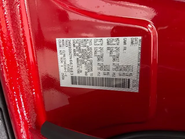New 2026 Red Alert Nissan Crew Cab PRO-4X® image 20
