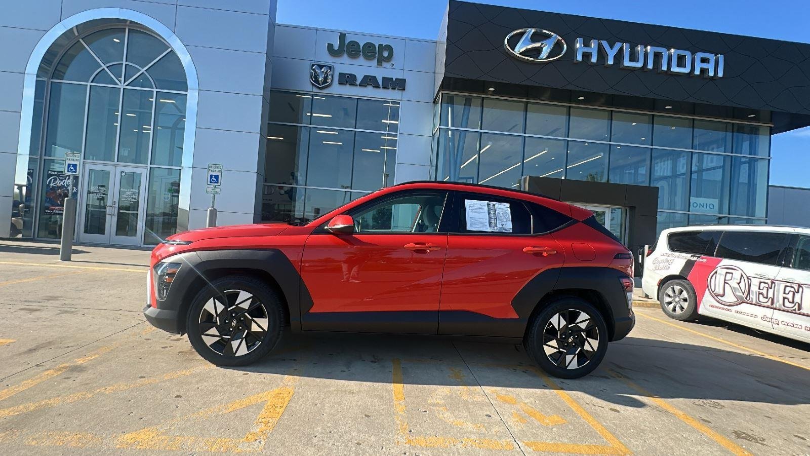 Certified 2024 Hyundai Kona SEL with VIN KM8HB3AB6RU118313 for sale in Kansas City