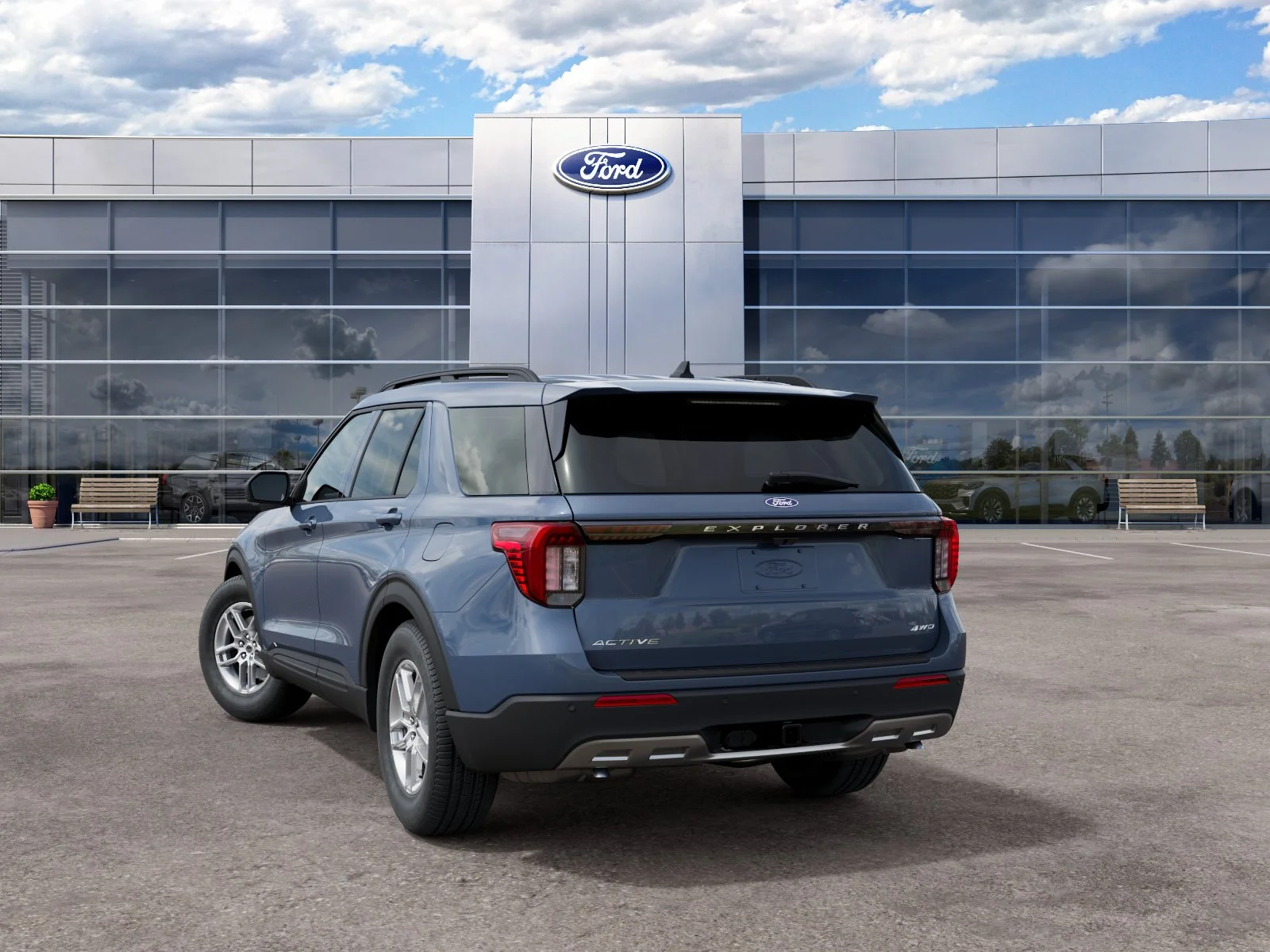 New 2027 Vapor Blue Metallic Ford Active image 21