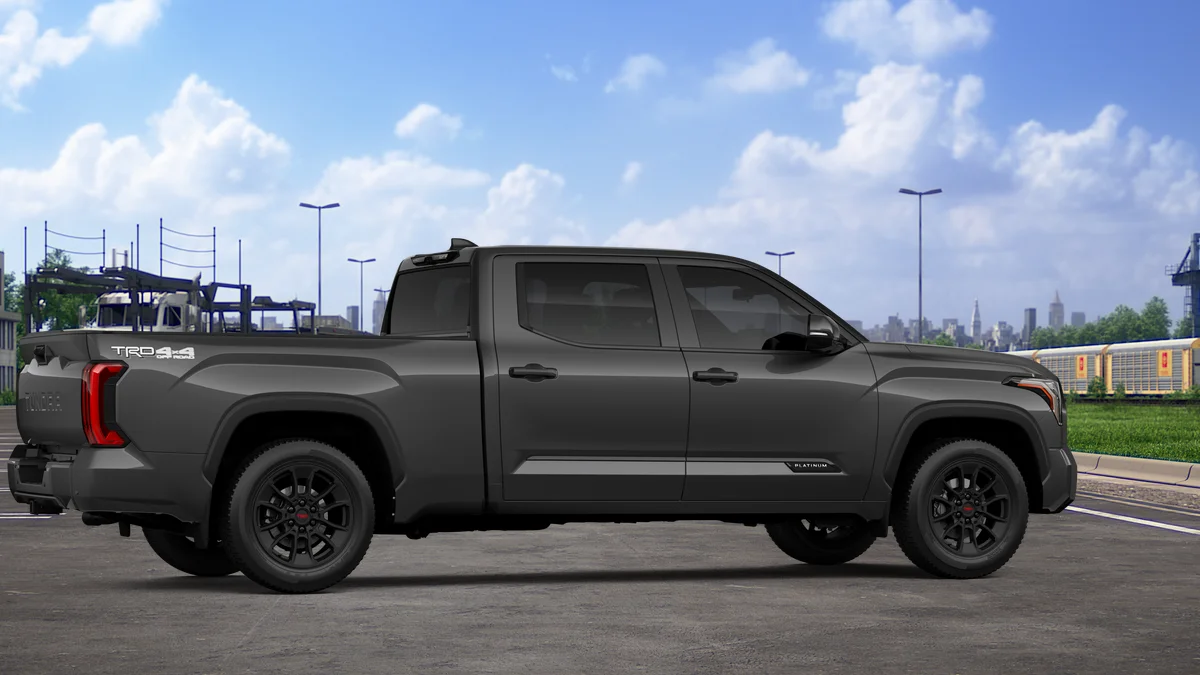 New 2026 Magnetic Gray Metallic Toyota Platinum image 13