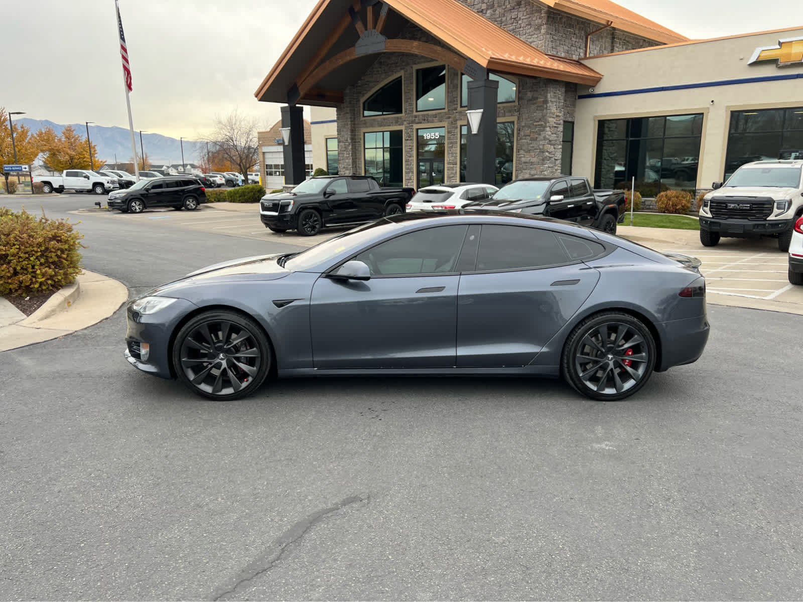 Used 2018 Tesla Model S 75D with VIN 5YJSA1E20JF241646 for sale in Logan, UT