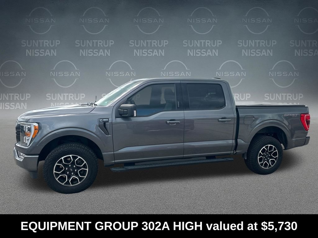 Used 2021 Gray Ford XLT image 2
