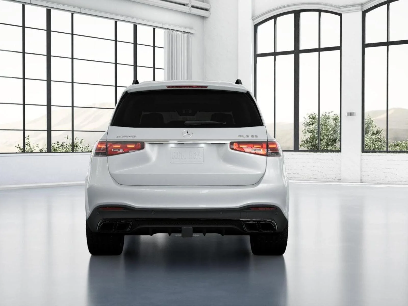New 2026 White Mercedes-Benz GLS 63 AMG® image 25