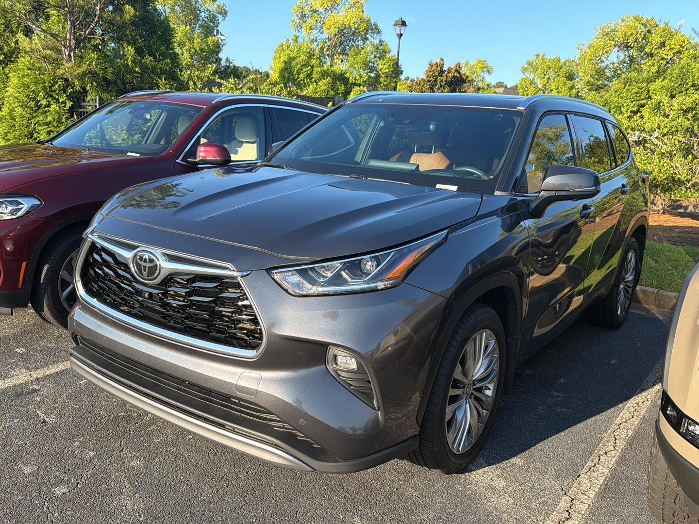 Used 2024 Magnetic Gray Metallic Toyota Platinum image 2
