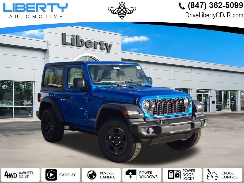 New 2026 Hydro Blue Pearl-Coat Exterior Paint Jeep Sport image 1