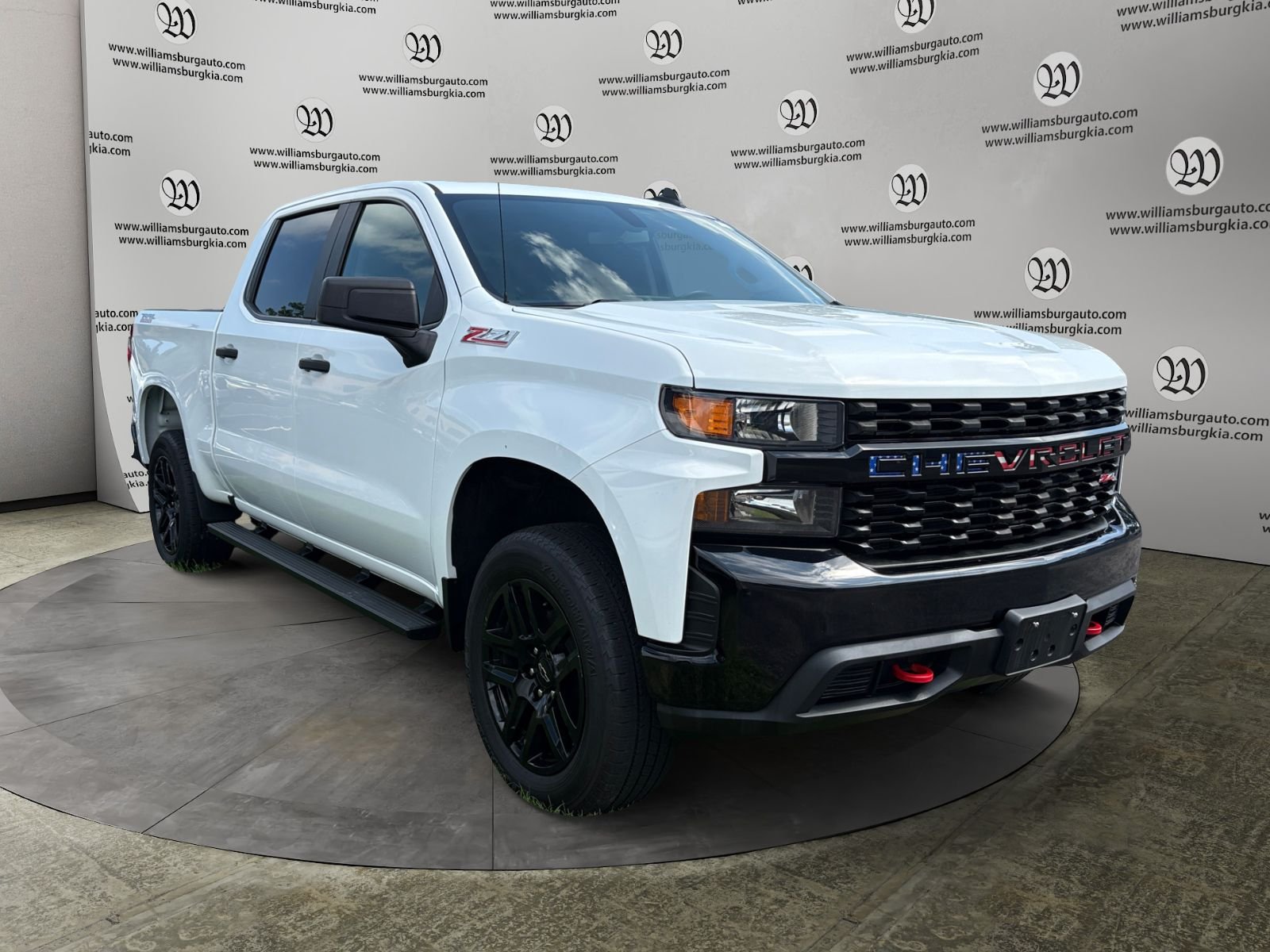 Used 2021 White Chevrolet Custom Trail Boss image 7