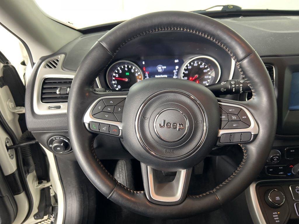 Used 2019 White Clearcoat Jeep Latitude image 15