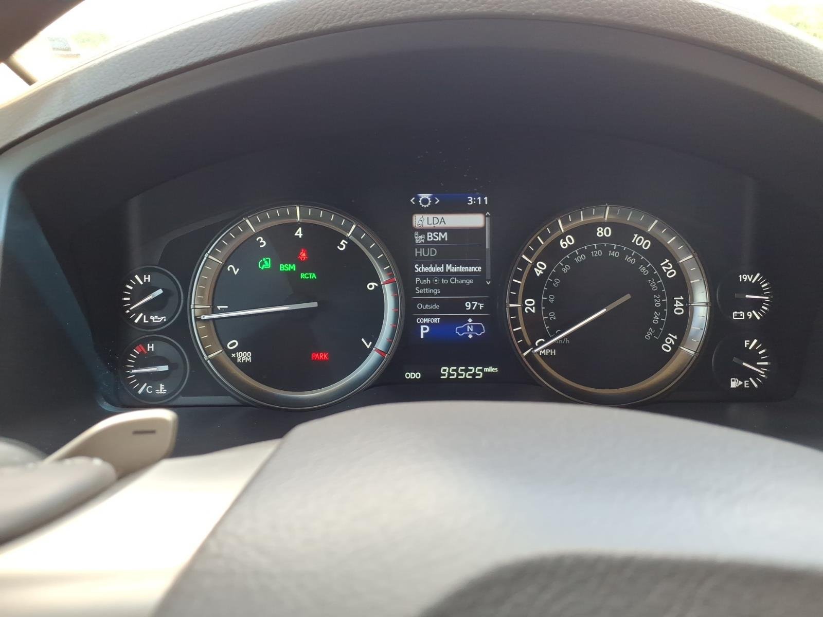 Used 2020 Black Onyx Lexus Three-Row image 26
