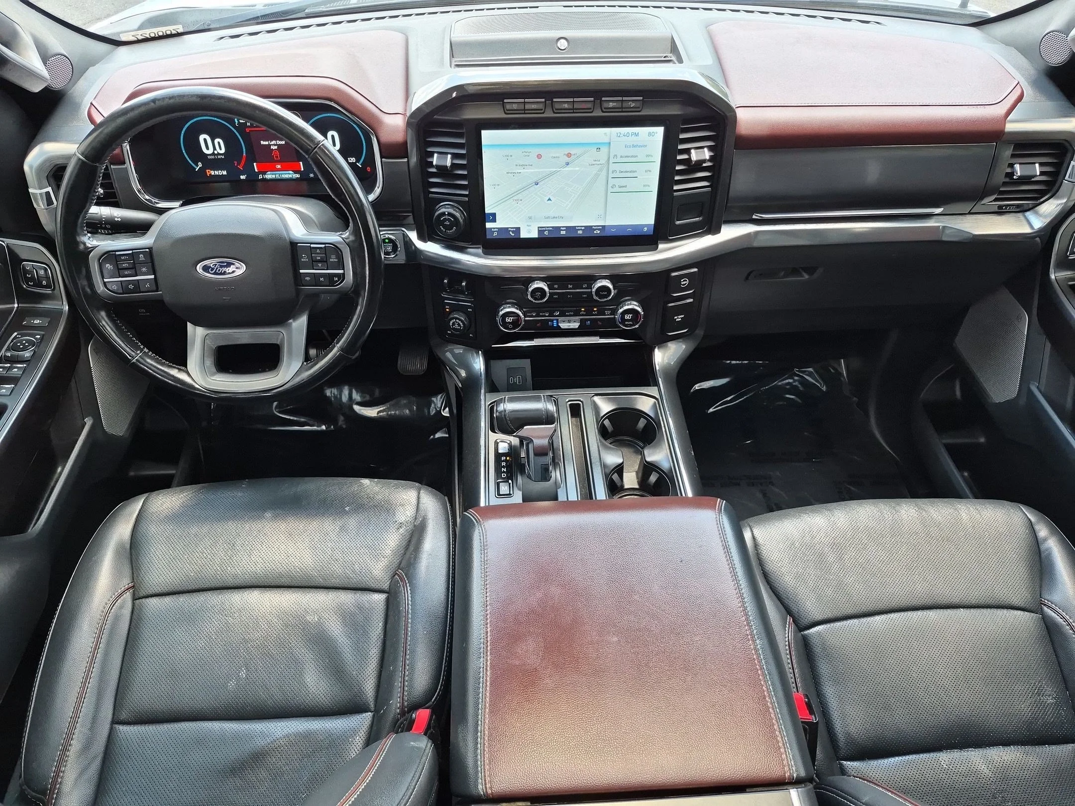 Used 2021 Silver Metallic Ford LARIAT image 28